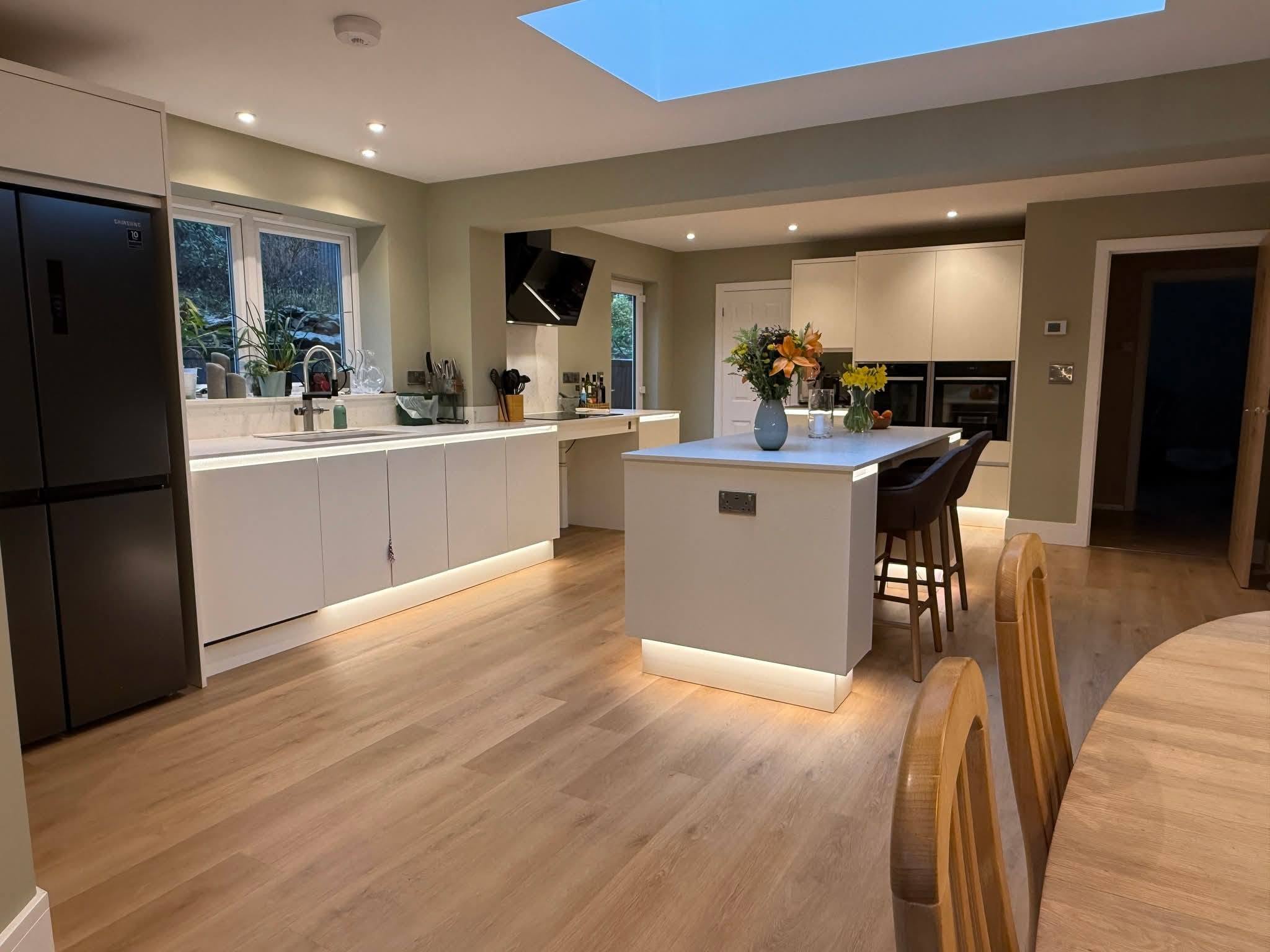 Elegant fitted kitchen project Aberdeen
