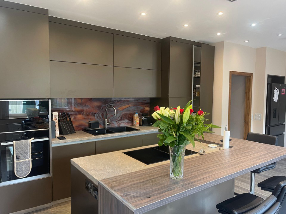 Modern family kitchen fitted in Aberdeen